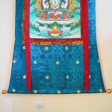 Load image into Gallery viewer, Thangka - Chenrezig Buddha of Compassion

