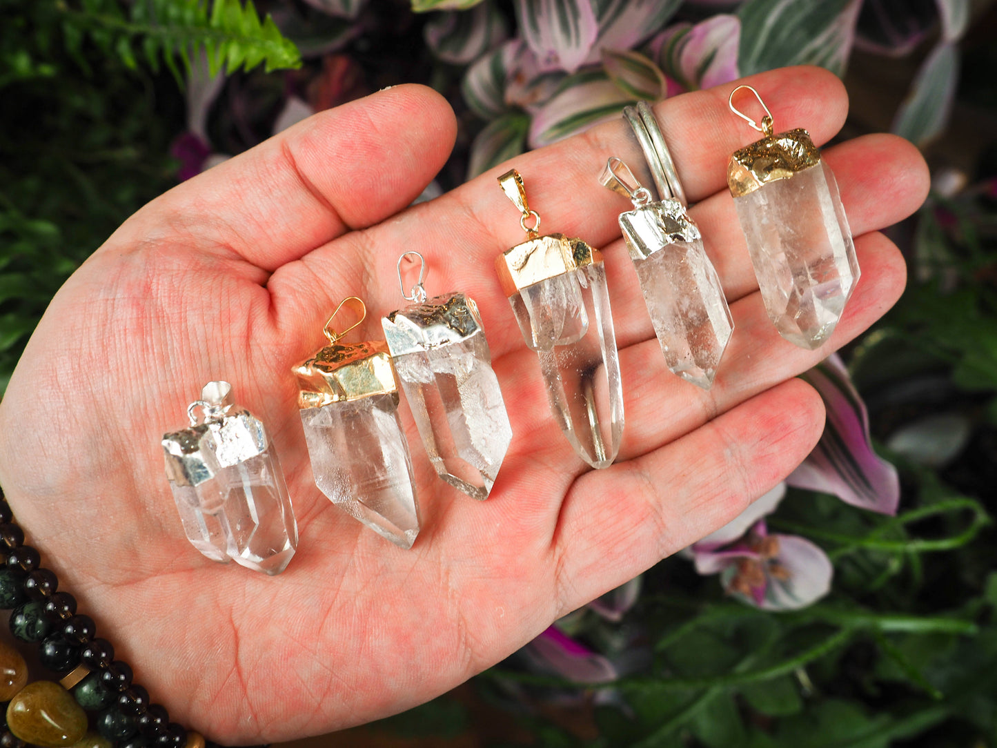 Clear Quartz Pendants - Shakti