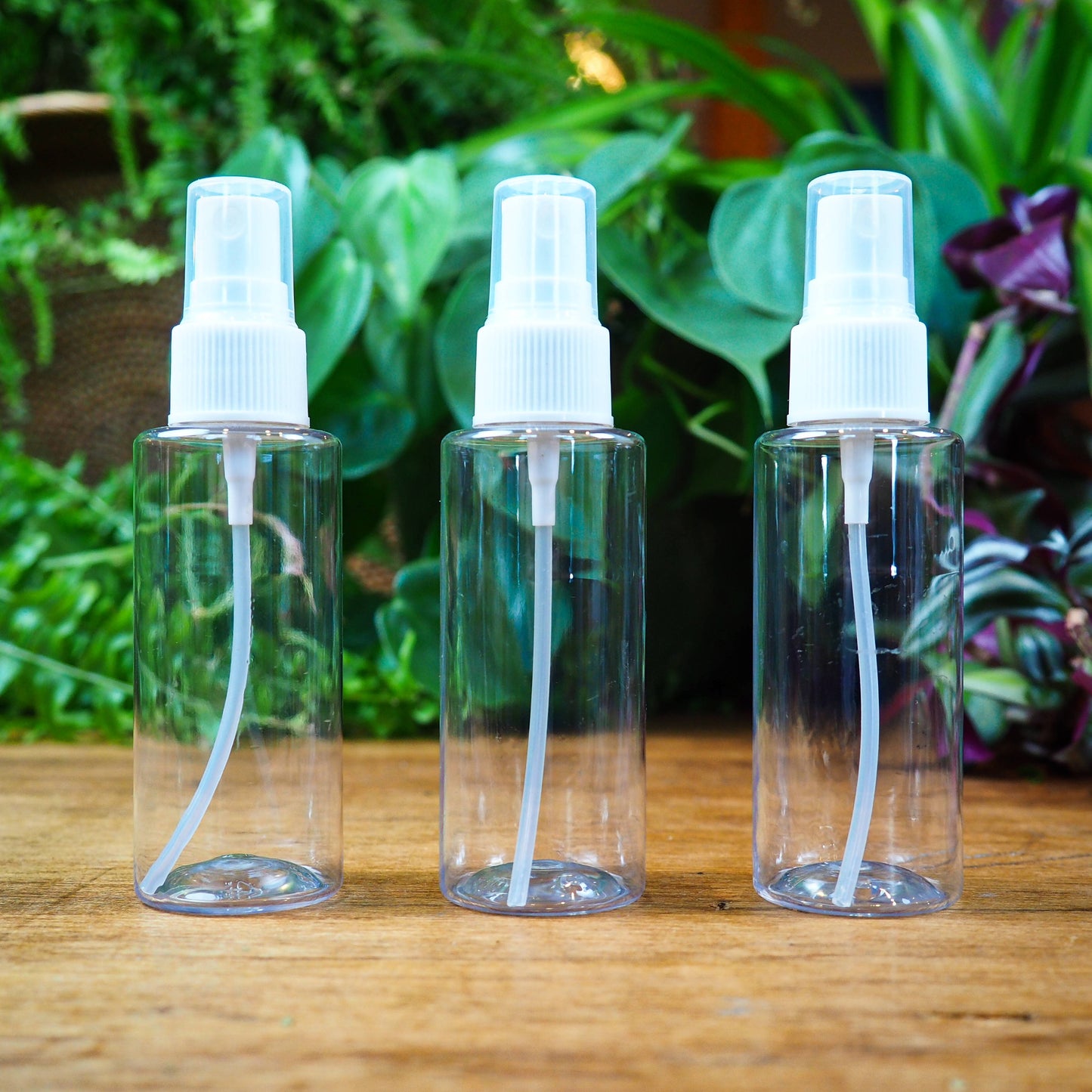 Clear Plastic Spray Bottle (60ml) - Shakti