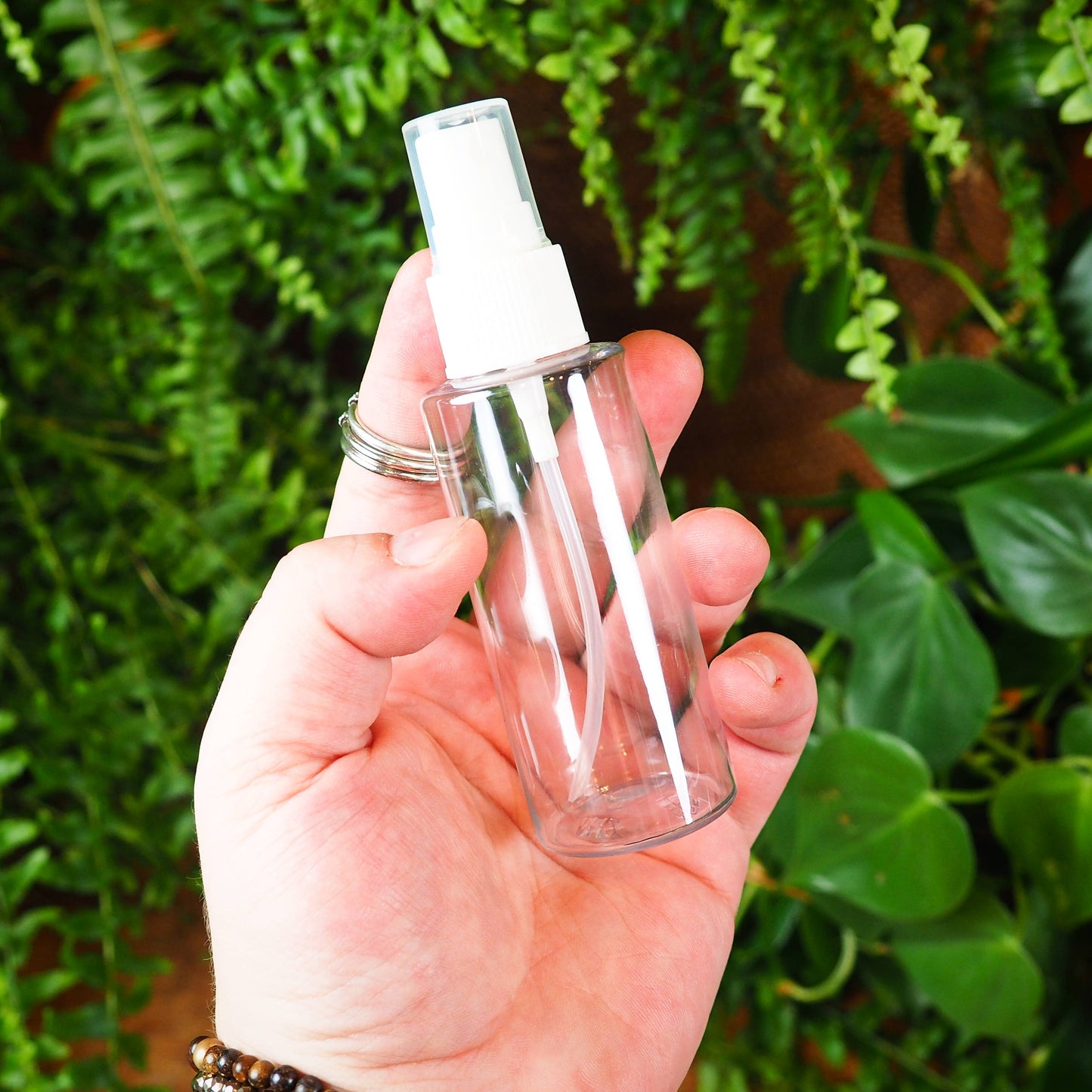 Clear Plastic Spray Bottle (60ml) - Shakti
