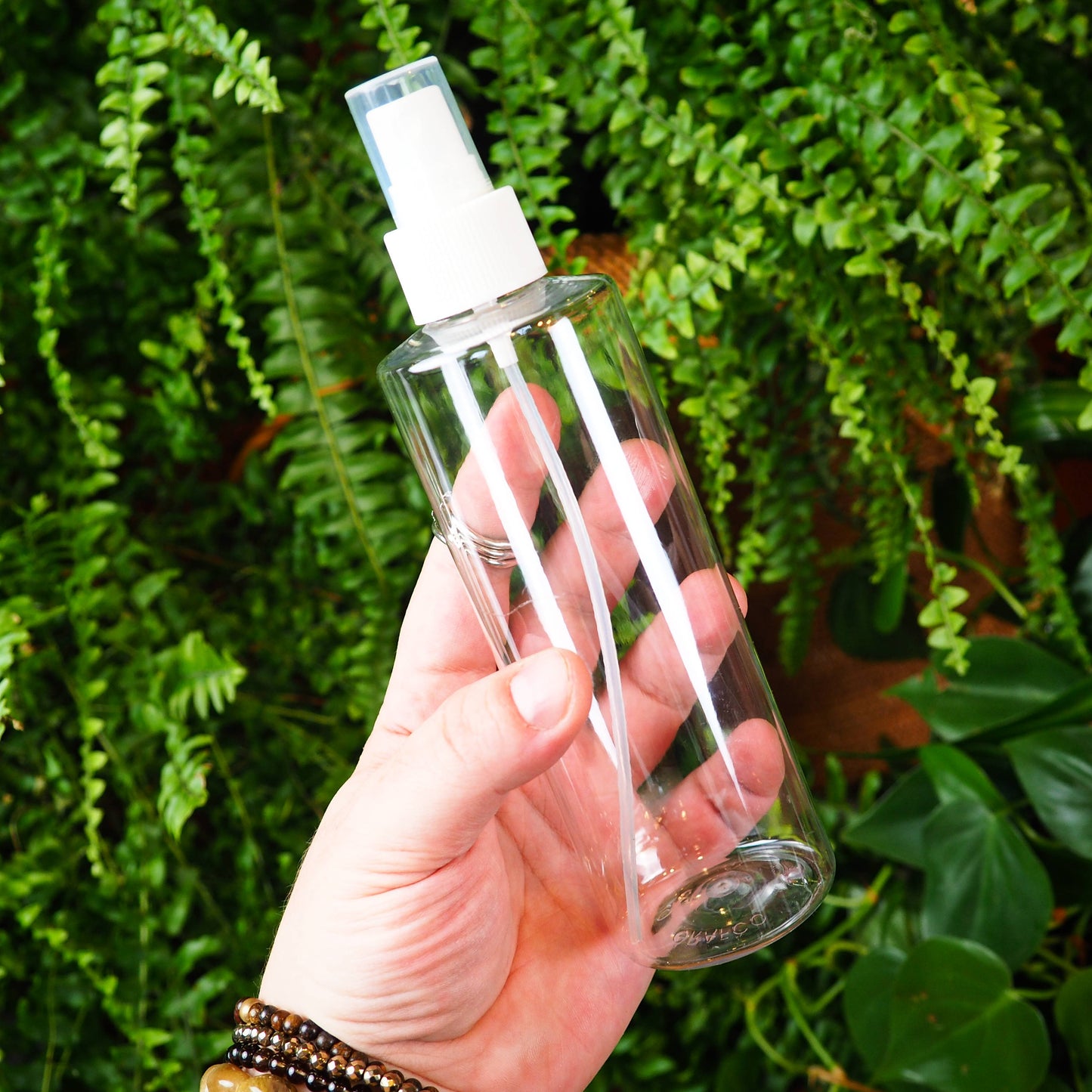 Clear Plastic Spray Bottle (220ml) - Shakti