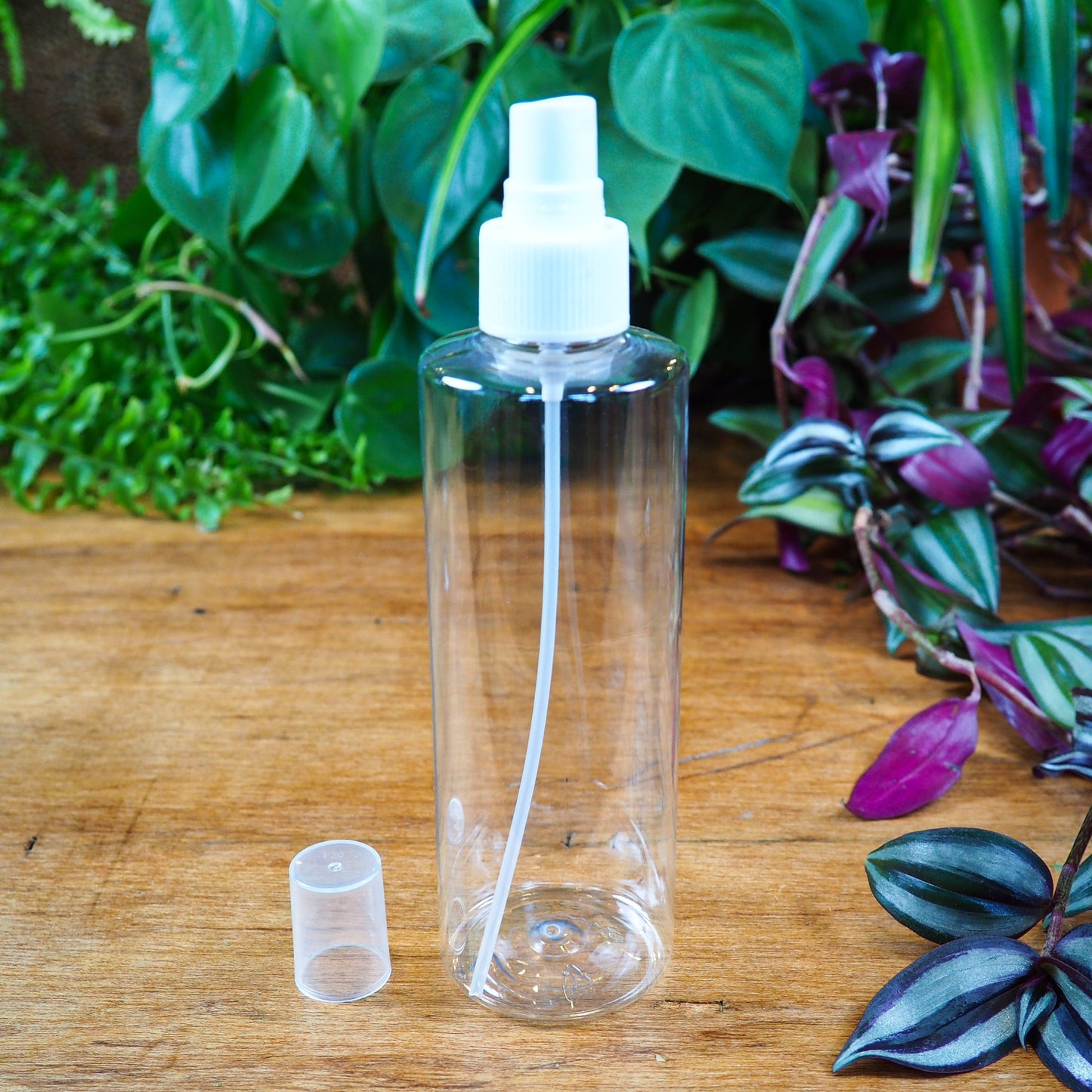 Clear Plastic Spray Bottle (220ml) - Shakti