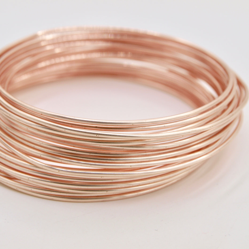 Rose Gold Parawire  - Round