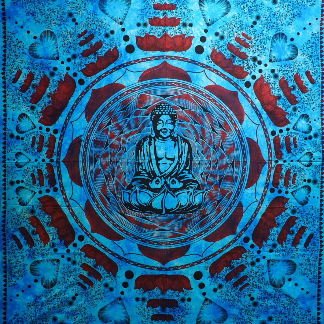 Wall Hanging - Anahata Buddha (Blue)