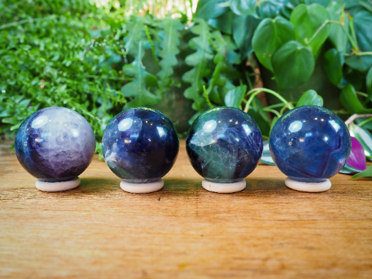 Fluorite Spheres - Shakti