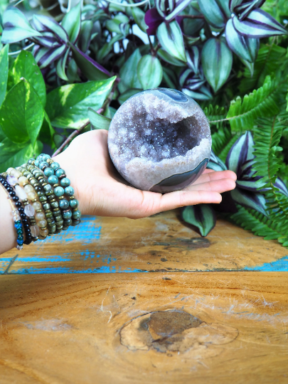 Amethyst Druzy Spheres - Shakti