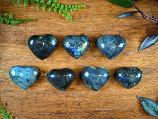 Labradorite Hearts - Shakti