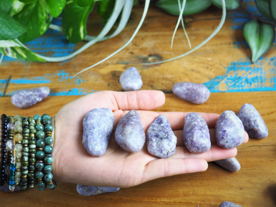 Lepidolite Tumble Stones - Shakti