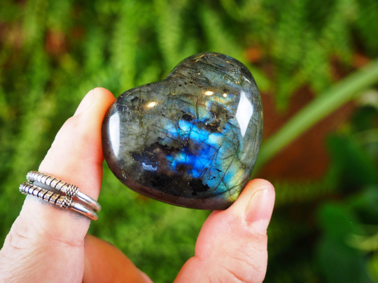 Labradorite Hearts - Shakti