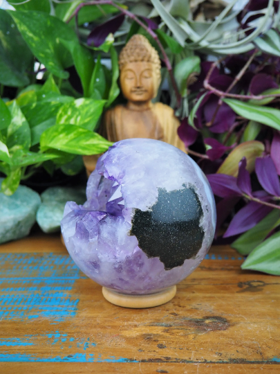 Amethyst Druzy Spheres - Shakti
