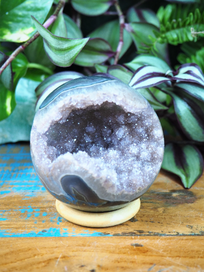 Amethyst Druzy Spheres - Shakti