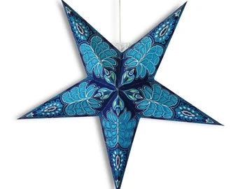 Paper Star Lanterns (5 Lantern Mixed Bundle) - Shakti