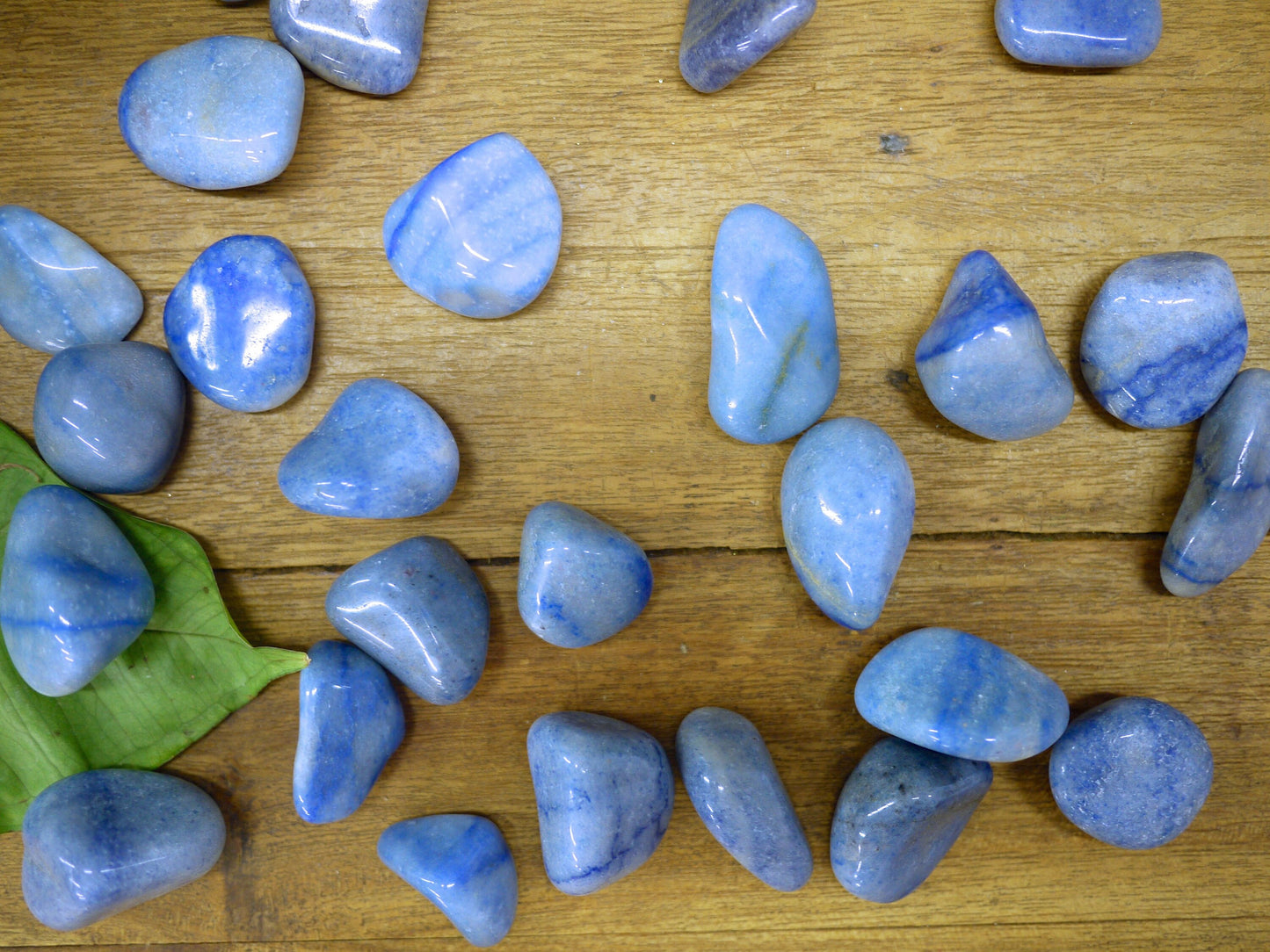 Dumortierite (Blue Quartz) Tumble Stones - Shakti