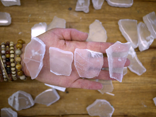 Ulexite (TV Stone) Slabs - Shakti