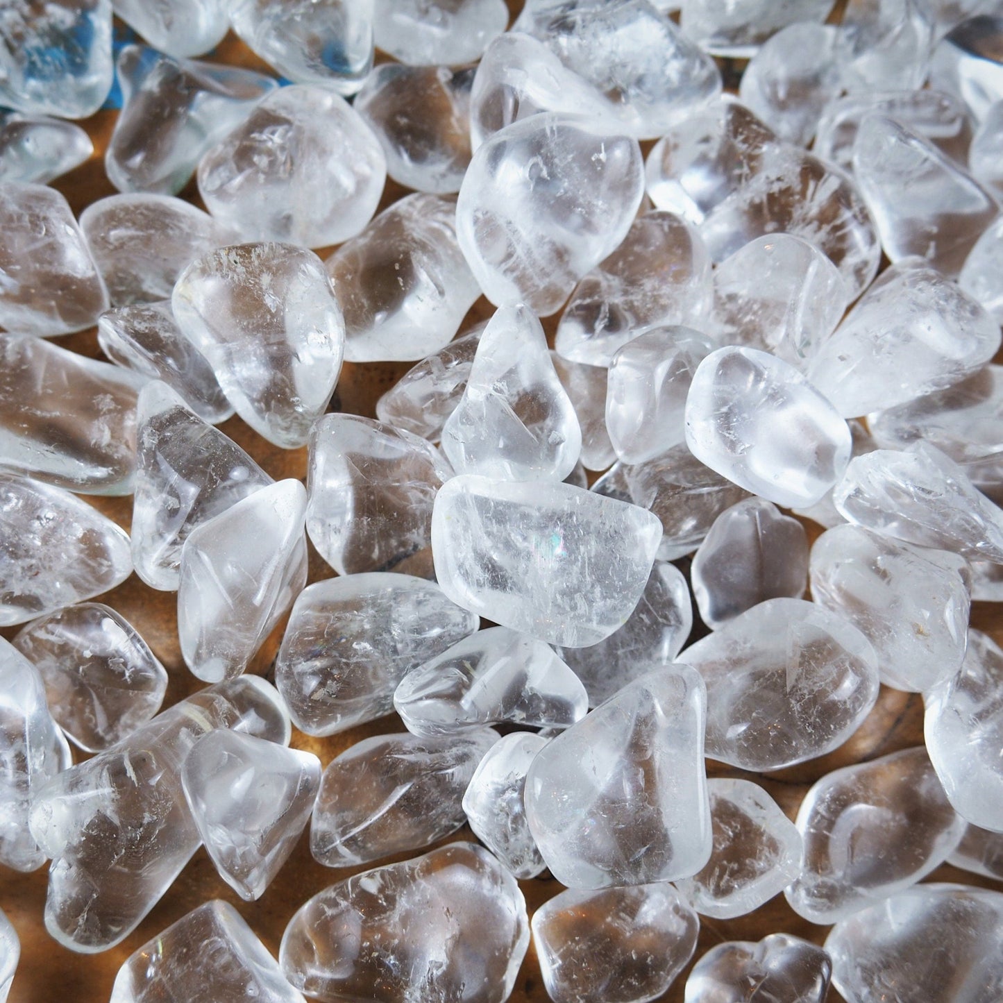 Clear Quartz Tumble Stones - Shakti