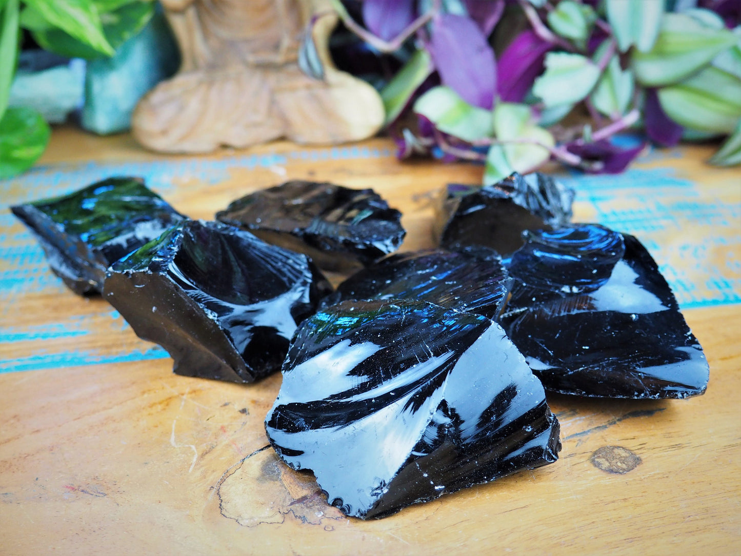 Black Obsidian Chunks - Shakti