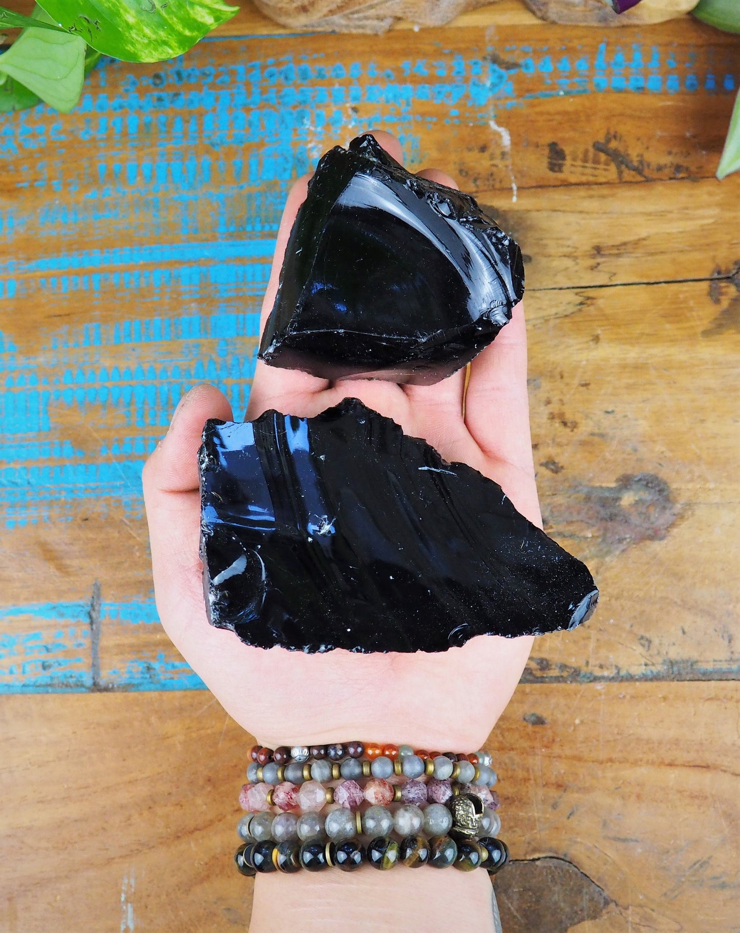 Black Obsidian Chunks - Shakti