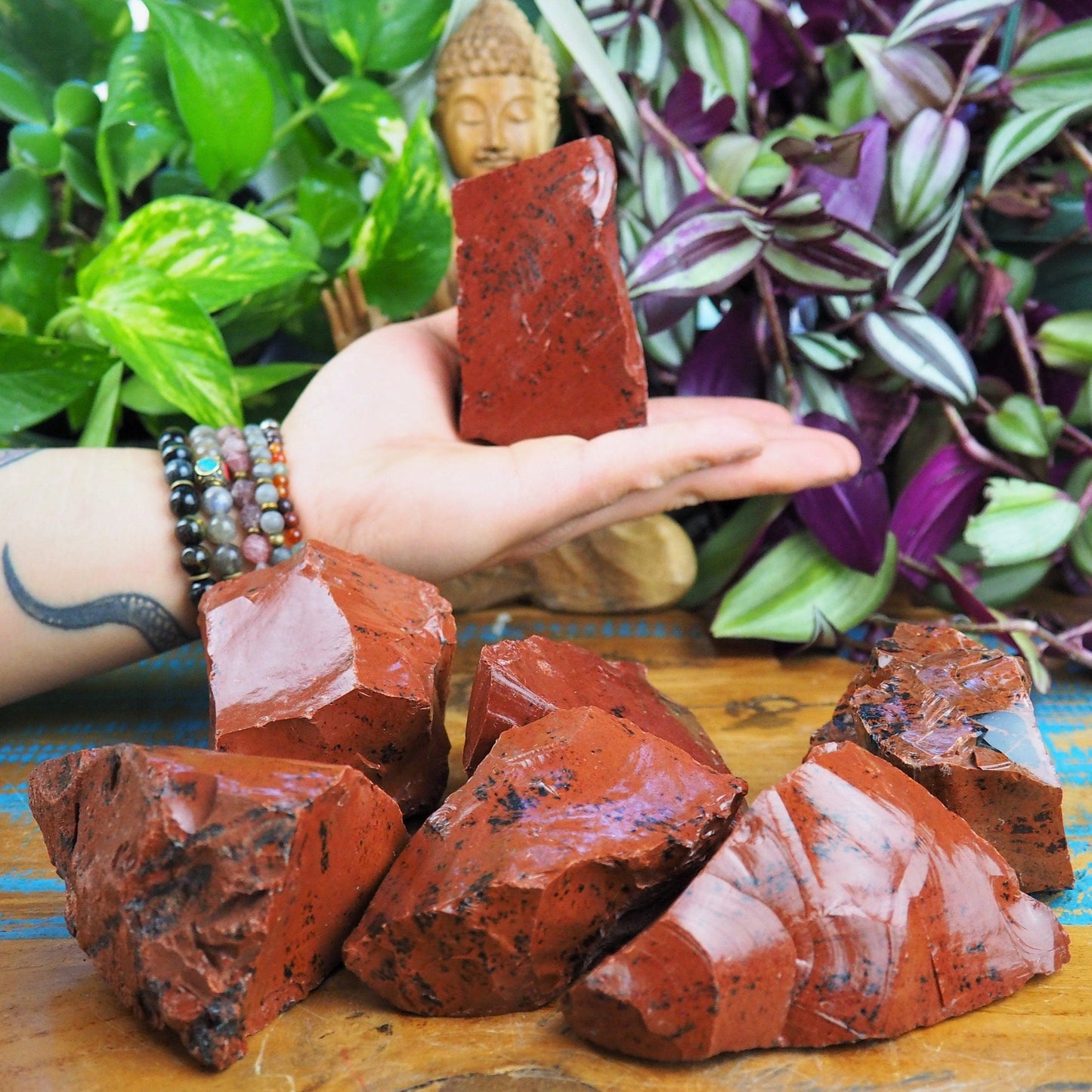 Mahogany Obsidian Chunks - Shakti