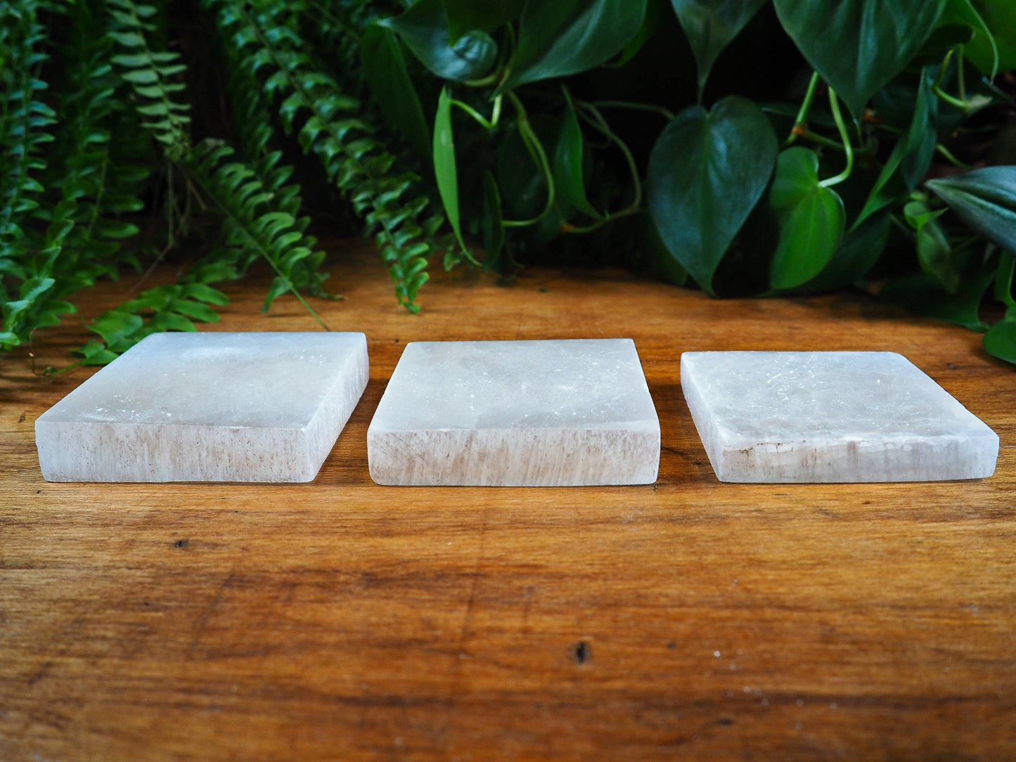 Selenite Slabs, Square - Shakti