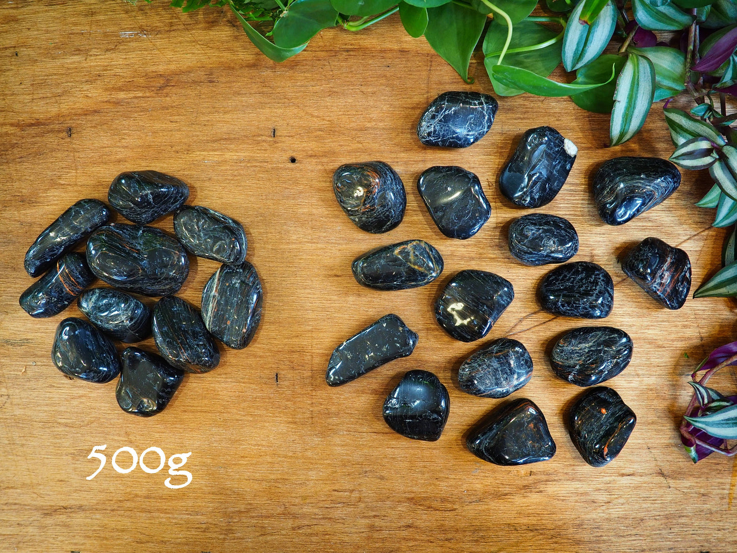 Black Tourmaline Tumble Stones - Shakti
