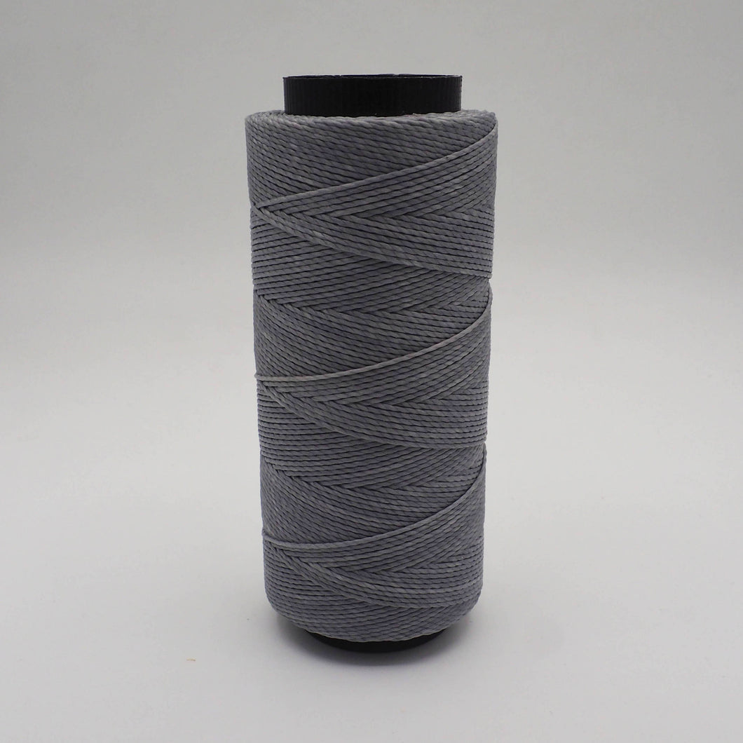 Waxed Polyester Cord (Brazil) - Light Grey