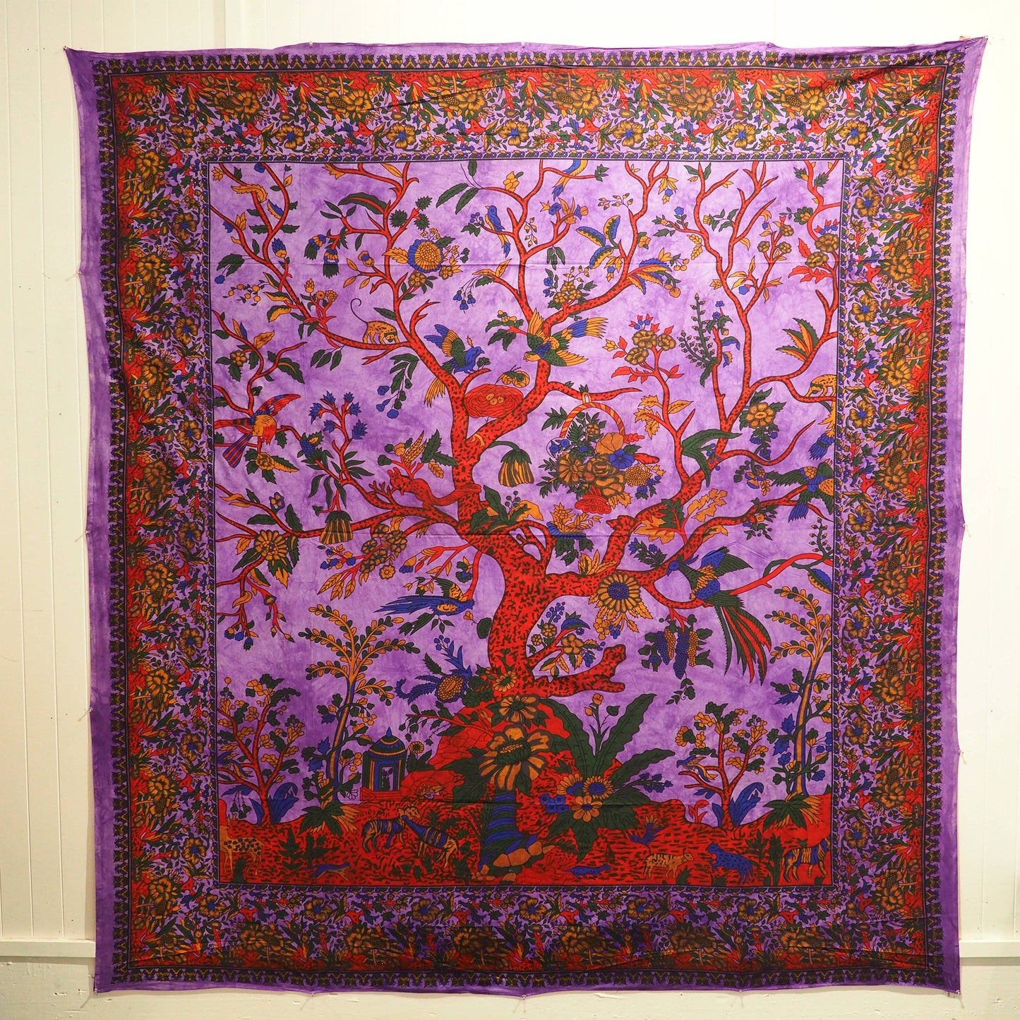 Wall Hanging - Tree Of Life (Purple) - Shakti
