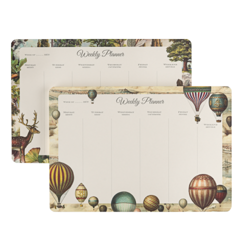 Weekly Desk Planner