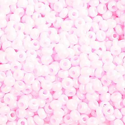 Czech Seed Bead, 10/0 (Opaque Dyed Pink) - Shakti