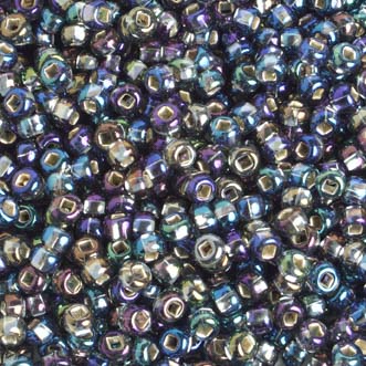 Czech Seed Bead, 10/0 (S/L Grey AB) - Shakti