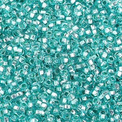 Czech Seed Bead, 10/0 (S/L Dyed Green) - Shakti