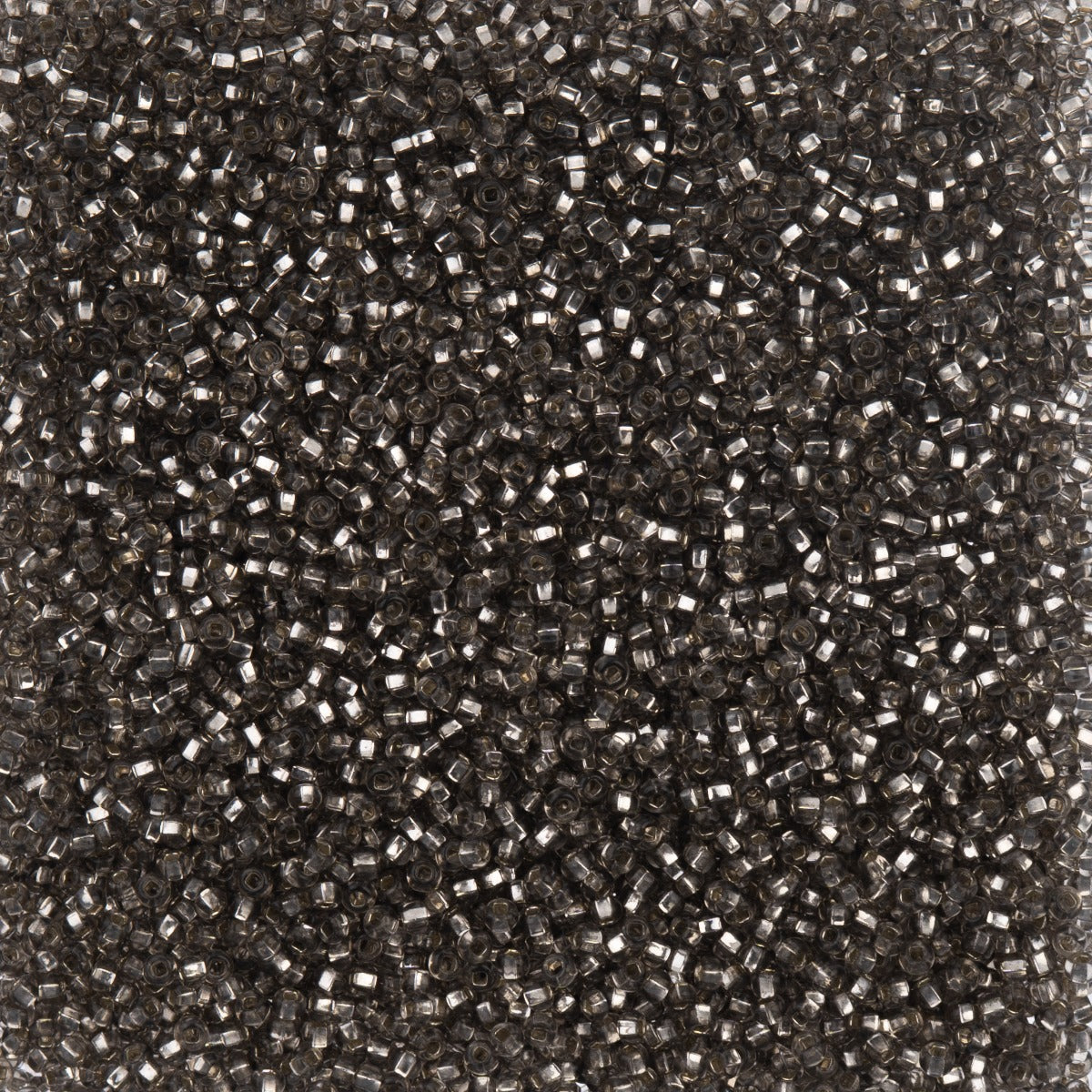 Czech Seed Bead, 10/0 (S/L Light Grey Solgel)