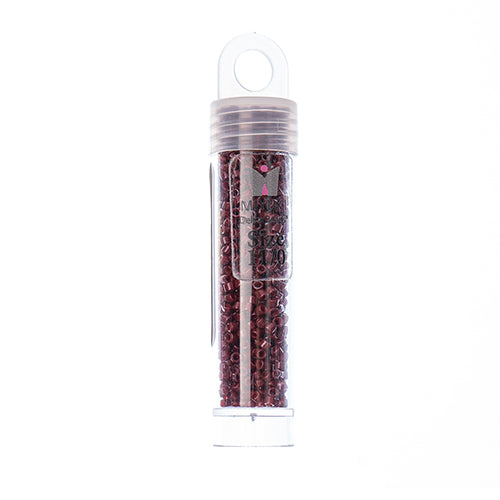 Miyuki Delica Seed Bead, 11/0 (Cranberry Red Dyed)