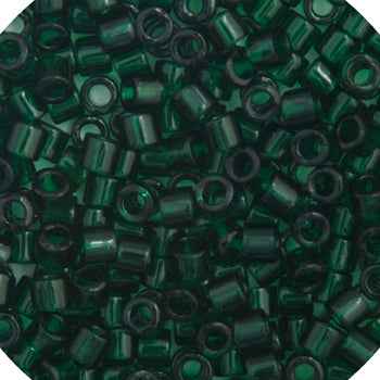Miyuki Delica Seed Bead, 11/0 (Dark Emerald)