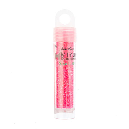 Miyuki Delica Seed Bead, 11/0 (Wild Strawberry Luminous)