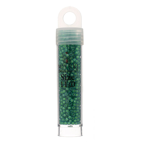 Miyuki Delica Seed Bead, 11/0 (Light Turquoise Luminous Neon)