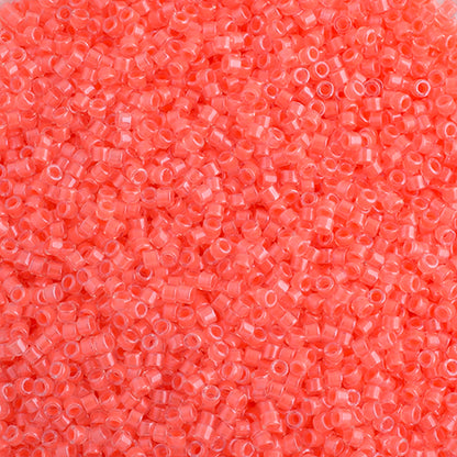Miyuki Delica Seed Bead, 11/0 (Flamingo Luminous Neon)