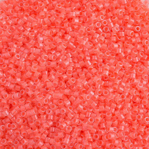 Miyuki Delica Seed Bead, 11/0 (Flamingo Luminous Neon)