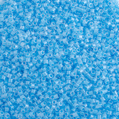 Miyuki Delica Seed Bead, 11/0 (Ocean Blue Luminous Neon)