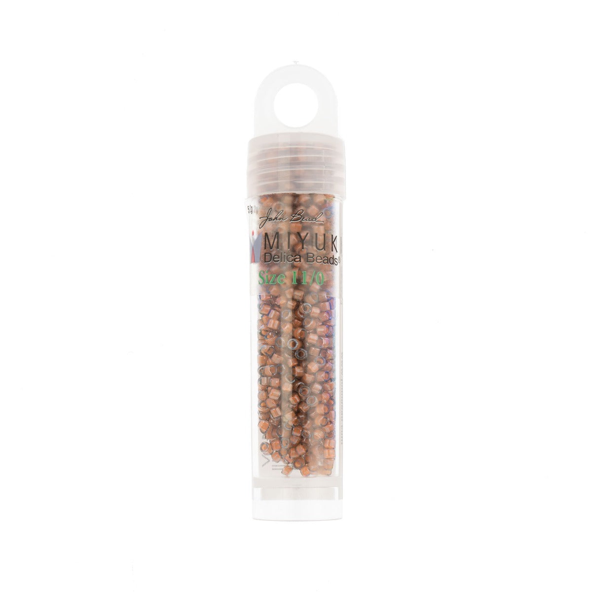 Miyuki Delica Seed Bead, 11/0 (Guava Luminous)