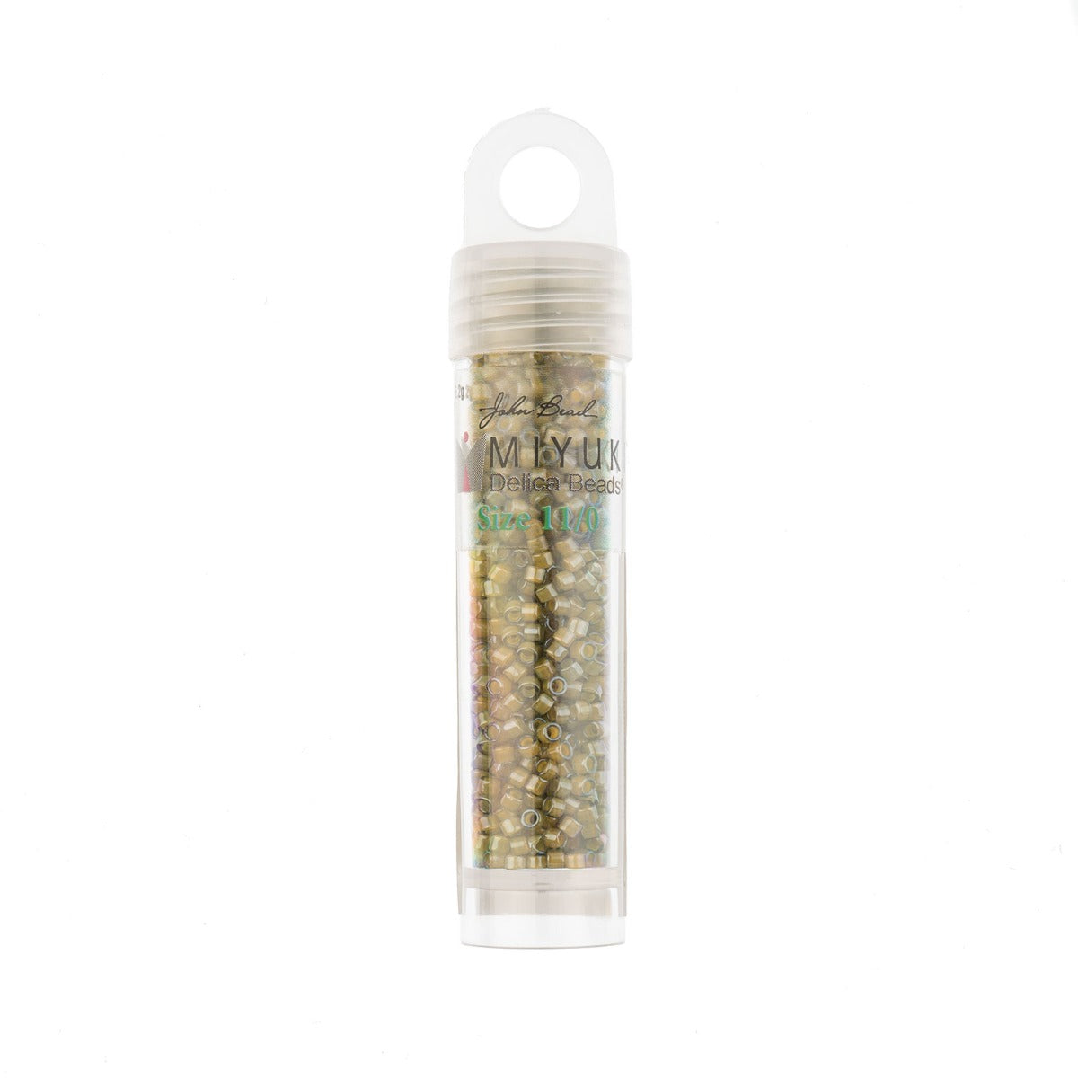 Miyuki Delica Seed Bead, 11/0 (Mushroom Luminous)