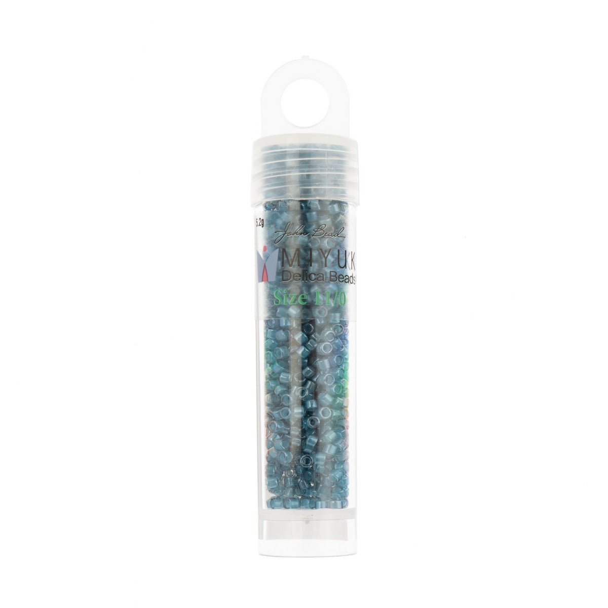 Miyuki Delica Seed Bead, 11/0 (Dusk Blue Luminous)