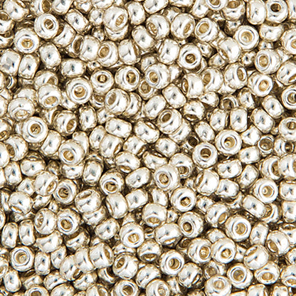 Miyuki Seed Bead, 15/0 (Silver Galvanized)
