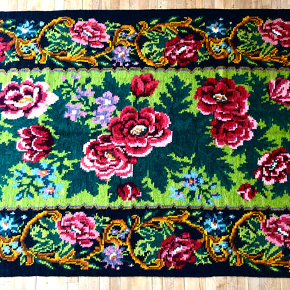 Turkish Rugs - Karabag (Green)