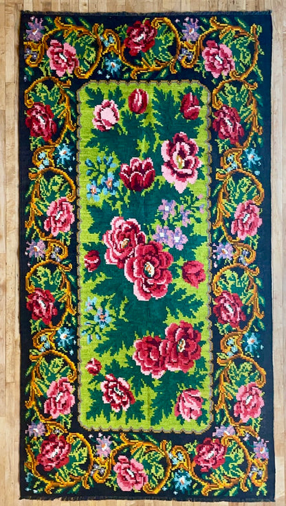 Turkish Rugs - Karabag (Green)