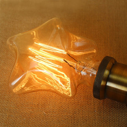 LED Filament Lamp + Cord, Star