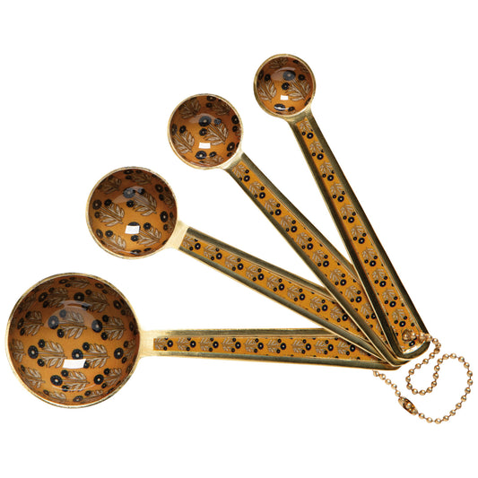 Zest Enameled Measuring Spoons (Set of 4)