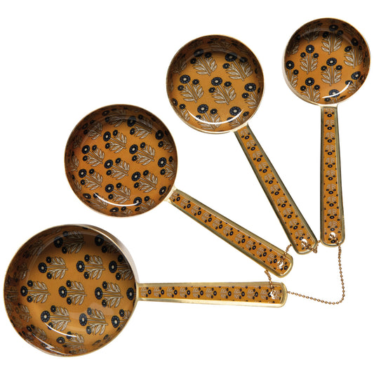 Zest Enameled Steel Measuring Cups (Set of 4)
