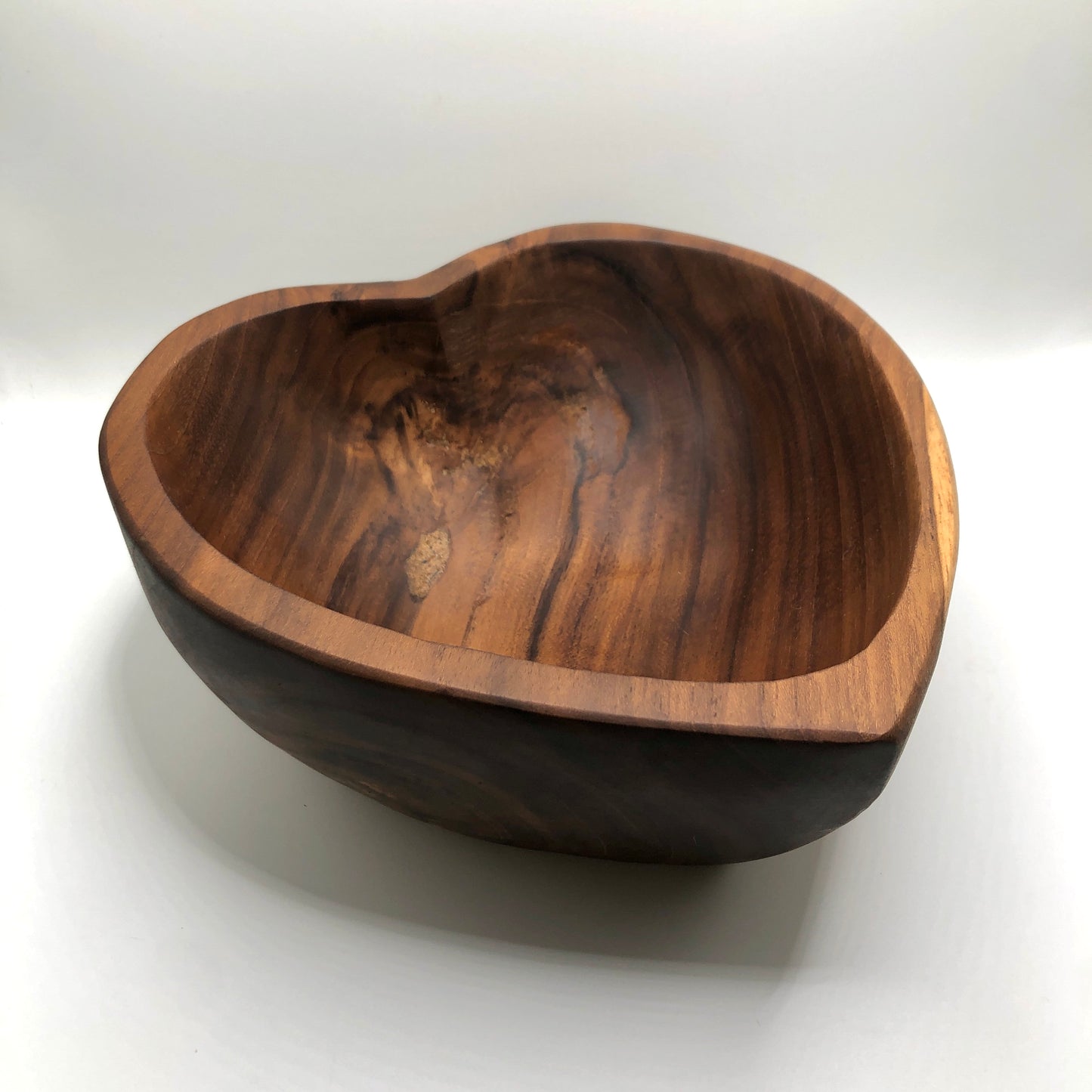 Teak Wood Bowl, Heart