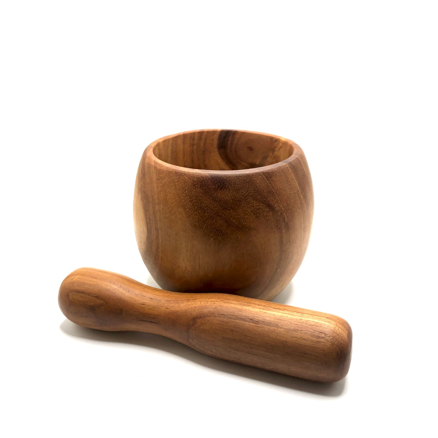 Teak Wood Mortar and Pestle