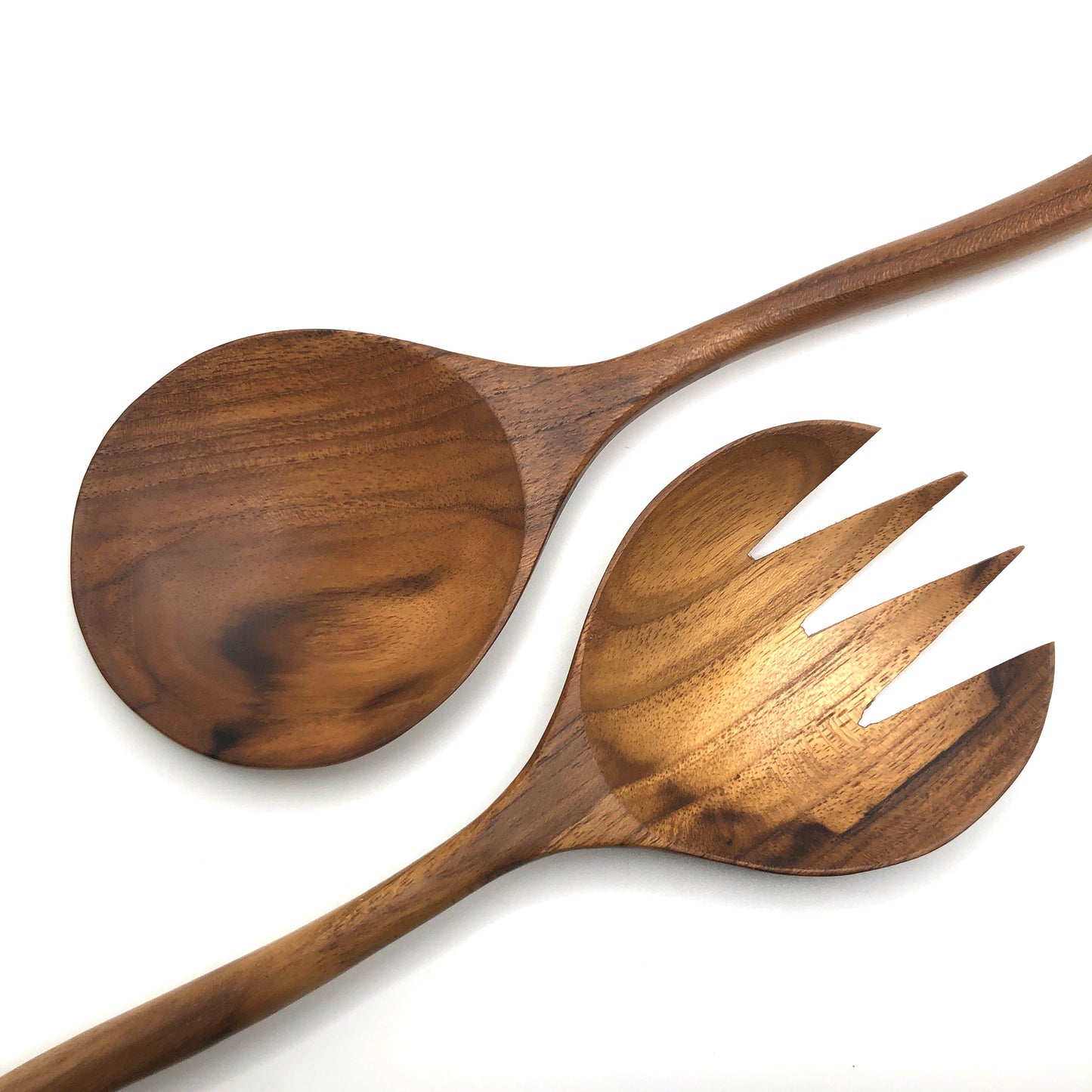 Teak Wood Salad Servers (Spoon/Fork)